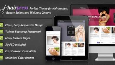 Photo of [Download-S2] Hairpress - Themeforest HTML Template for Hair Salons