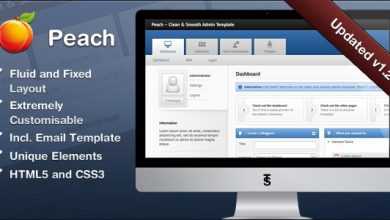 Photo of [Download-S2] Peach – Clean & Smooth Admin Themeforest Template