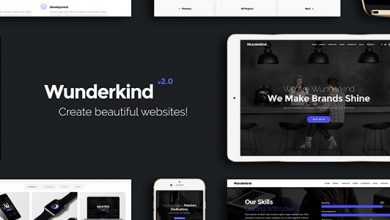 Photo of [Download-S2] Wunderkind v2.1.3 - One Page Parallax Theme