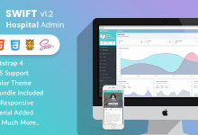 Photo of [Download-S2] Swift Hospital v1.3.0 - Bootstrap 4 Dashboard for Doctors & Hospitals