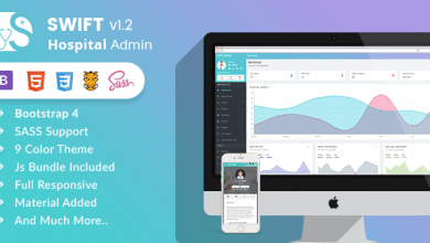 Photo of [Download-S2] Swift Hospital v1.3.0 - Bootstrap 4 Dashboard for Doctors & Hospitals