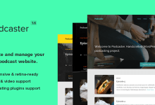 Photo of [Download-S2] Podcaster v1.6 - Multimedia WordPress Theme