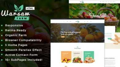 Photo of [Download-S2] Warsaw - Organic Food, Agriculture, Farm Services and Beauty Products HTML Template