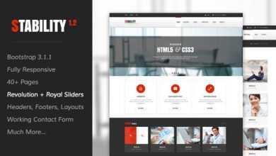 Photo of [Download-S2] Stability - Themeforest Responsive HTML5/CSS3 Template