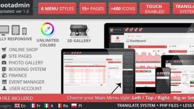 Photo of [Download-S2] BootAdmin - All-In-One Themeforest Admin Responsive