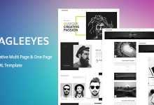 Photo of [Download-S2] EAGLEEYES - Creative multipages and One page HTML5 Template