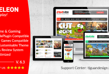 Photo of [Download-S2] Gameleon v6.3 - WordPress Magazine & Arcade Theme
