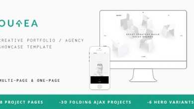 Photo of [Download-S2] Ourea - Creative Portfolio / Agency Template