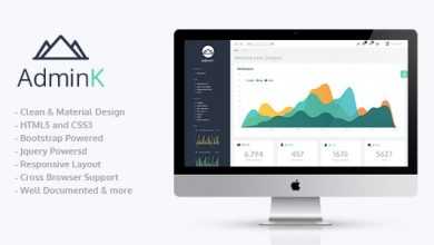 Photo of [Download-S2] AdminK v1.1 - Bootstrap Admin Template