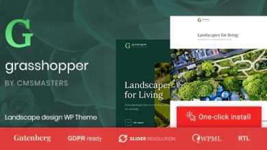 Photo of [Download-S2] Grasshopper v1.0.4 - Landscape Design and Gardening Services WP Theme