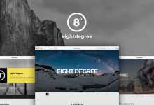 Photo of [Download-S2] Eight Degree - One Page Parallax Theme