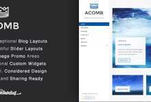 Photo of [Download-S2] Acomb v1.0.5 - Responsive Blogging WordPress Theme