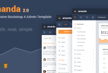 Photo of [Download-S2] Amanda v2.0 - Responsive Bootstrap 4 Admin Template