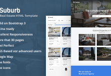 Photo of [Download-S2] Suburb v1.3 - Real Estate HTML Template