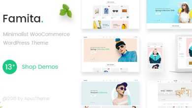 Photo of [Download-S2] Famita v1.7 - Minimalist WooCommerce WordPress Theme