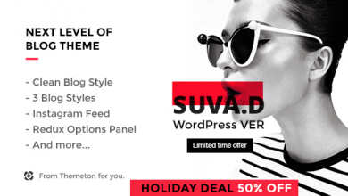Photo of [Download-S2] SUVAD v1.1 - Personal Blog WP Theme
