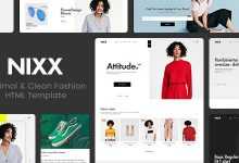 Photo of [Download-S2] NIXX v1.0 – Minimal & Clean Fashion HTML Template