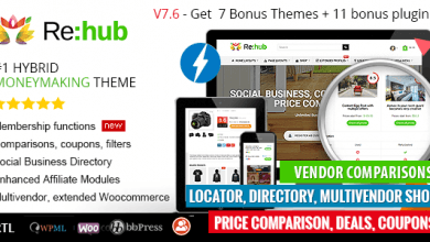 Photo of [Download-S2] REHub v7.6.7 - Price Comparison, Business Community
