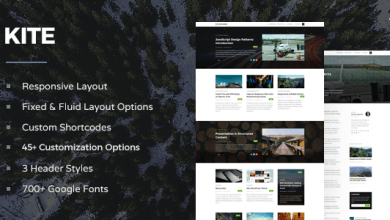 Photo of [Download-S2] Kite v1.6.0 - Responsive WordPress Theme