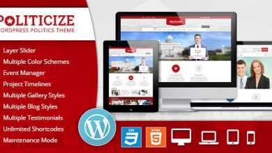 Photo of [Download-S2] Politicize - Political Responsive WordPress Theme