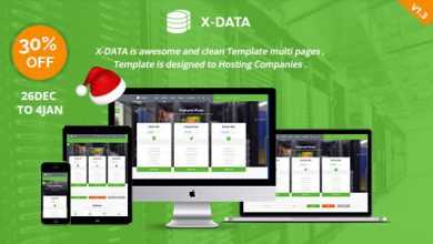 Photo of [Download-S2] X-DATA - WHMCS & HTML Web Hosting Template