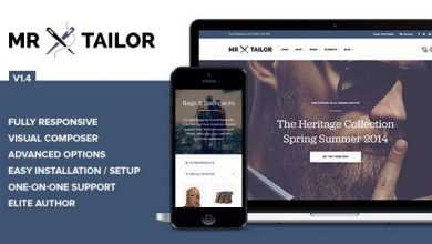 Photo of [Download-S2] Mr. Tailor v1.4 - Responsive WooCommerce Theme