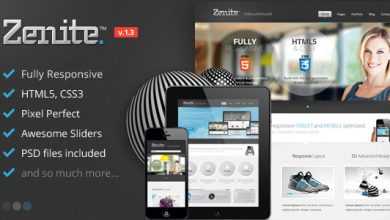 Photo of [Download-S2] Zenite - Themeforest Responsive HTML5 Template