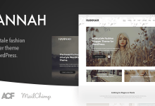 Photo of [Download-S2] Hannah CD v2.0 - Lifestyle & Fashion Blog Theme for WordPress