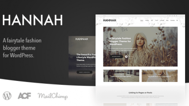 Photo of [Download-S2] Hannah CD v2.0 - Lifestyle & Fashion Blog Theme for WordPress