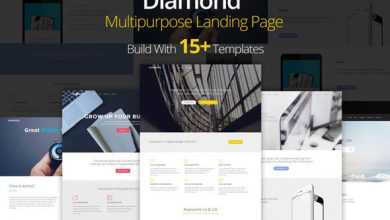 Photo of [Download-S2] Diamond - Landing Page Template