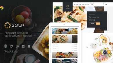 Photo of [Download-S2] Soup - Restaurant with Online Ordering System Template