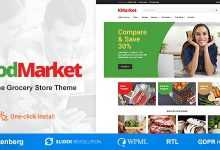 Photo of [Download-S2] Food Market v1.0.8 - Food Shop & Grocery Store WordPress Theme