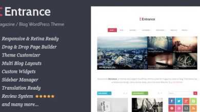 Photo of [Download-S2] Entrance v1.2 - WordPress Theme for Magazine and Review