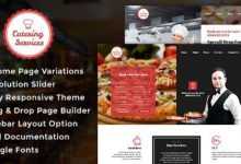 Photo of [Download-S2] Catering v1.1 - Chef, Restaurant WordPress Theme
