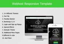 Photo of [Download-S2] Web Host - Creativemarket Responsive HTML5 Template
