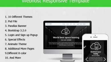 Photo of [Download-S2] Web Host - Creativemarket Responsive HTML5 Template