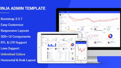 Photo of [Download-S2] Ninja - Responsive Admin Dashboard Template