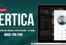 Photo of [Download-S2] Vertica - Retina Ready Resume / CV & Portfolio