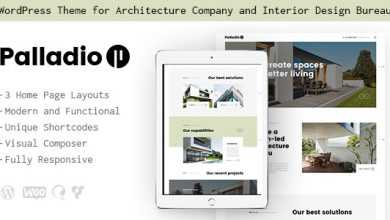 Photo of [Download-S2] Palladio v1.1.2 - Interior Design & Architecture Theme