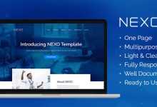 Photo of [Download-S2] NEXO v1.1 - Multipurpose One Page HTML5 Template
