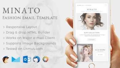 Photo of [Download-S2] Minato - Fashion Email Template + Builder Access