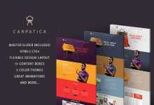 Photo of [Download-S2] Carpatica - Creativemarket OnePage Template