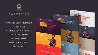 Photo of [Download-S2] Carpatica - Creativemarket OnePage Template