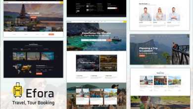 Photo of [Download-S2] Efora v1.0 - Travel, Tour Booking Theme