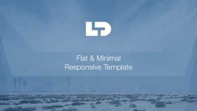 Photo of [Download-S2] LightDose - Flat & Minimal Responsive HTML Template