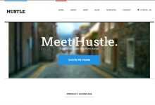 Photo of [Download-S2] Hustle - WooThemes Wordpress Template