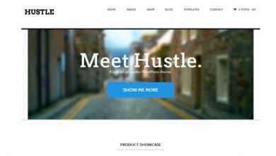 Photo of [Download-S2] Hustle - WooThemes Wordpress Template
