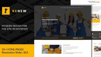 Photo of [Download-S2] Renew - Renovation, Repair & Construction HTML