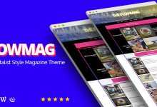 Photo of [Download-S2] FlowMag v1.0 - Brutalist WordPress Magazine Theme