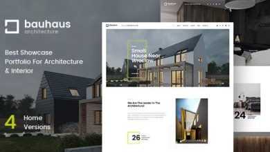 Photo of [Download-S2] Bauhaus - Architecture & Interior Landing Page HTML Template